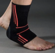 Эластический Голеностоп Power System Ankle Support Evo PS-6022 Black/Orange фото